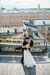 Свадьбы на Крыше очень популярны этим летом!