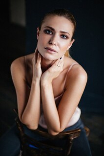 Красотка Anna Shu Look Models на мастер-классе по мейку Валерии Улановой