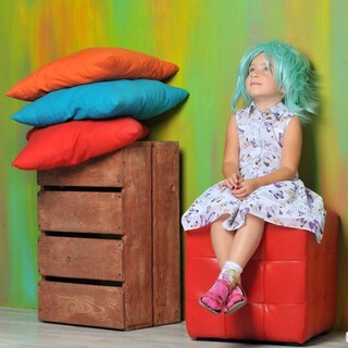 Наш яркий и разноцветный 2 ЗАЛ идеально подходит для детских съемок и праздников!